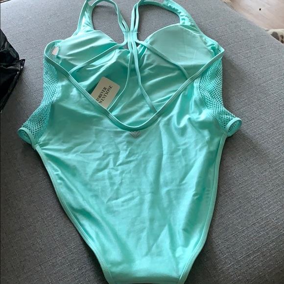 Forever 21 One piece swimsuit in mint color - Picture 6 of 7